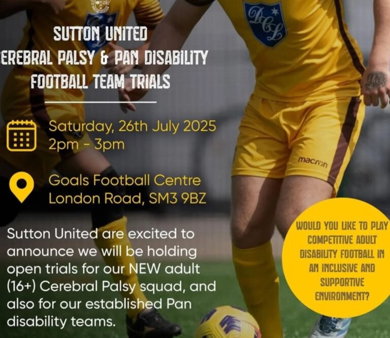 Disability Teams Sutton United Foundation
